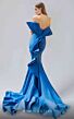 MNM Couture N0145 Back Bow Off-The-Shoulder Mermaid Dress