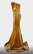 MNM Couture N0450 Pleated Top Strapless Velvet Dress