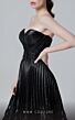 MNM Couture N0462 Strapless Sweetheart Neckline Pleated Dress