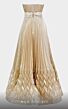 MNM Couture N0462 Strapless Sweetheart Neckline Pleated Dress