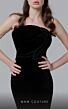 MNM Couture N0465 Crumbcatcher Neckline Strapless Dress