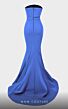 MNM Couture N0465 Crumbcatcher Neckline Strapless Dress