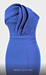 MNM Couture N0465 Crumbcatcher Neckline Strapless Dress