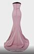 MNM Couture N0465 Crumbcatcher Neckline Strapless Dress