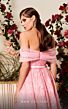 MNM Couture N0498 Floral Embroidery Off The Shoulder Dress