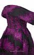 MNM Couture N0505 Pleated Skirt Off The Shoulder Dress
