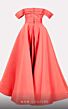 MNM Couture N0511 Pleated Top Off The Shoulder Dress