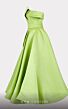 MNM Couture N0511 Pleated Top Off The Shoulder Dress