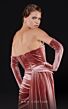 MNM Couture N0515 Panel Train Strapless Asymmetrical Dress