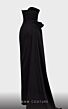 MNM Couture N0515 Panel Train Strapless Asymmetrical Dress