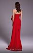 MNM Couture N0520A Side Tail Embellished Top Strapless Dress