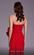 MNM Couture N0520A Side Tail Embellished Top Strapless Dress