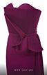 MNM Couture N0520A Side Tail Embellished Top Strapless Dress