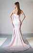 MNM Couture N0526A Puff Sleeve Cape Strapless Dress