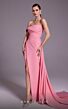 MNM Couture N0535 Side Tail Pleated Top One Sleeve Dress