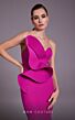 MNM Couture N0548 Ruffle Top Strapless Sweetheart Neckline Dress