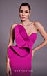 MNM Couture N0548 Ruffle Top Strapless Sweetheart Neckline Dress