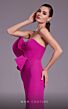 MNM Couture N0548 Ruffle Top Strapless Sweetheart Neckline Dress