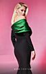 MNM Couture N0561 Off The Shoulder Long Sleeve Dress