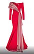 MNM Couture N0561 Off The Shoulder Long Sleeve Dress