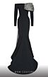 MNM Couture N0561 Off The Shoulder Long Sleeve Dress