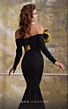 MNM Couture N0566 Bow Top Off The Shoulder Dress