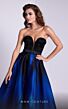MNM Couture N0581 Floral Top Print Skirt Strapless Dress