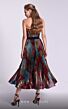 MNM Couture N0591 Corset Top Strapless Geometric Dress