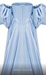 MNM Couture N0598 Cape Sleeve High Slit Strapless Dress