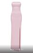 MNM Couture N0598 Cape Sleeve High Slit Strapless Dress