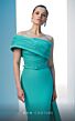 MNM Couture N0604 Side Tail Back Slit One Shoulder Dress