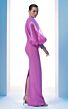MNM Couture N0606 Bishop Sleeve Embellished Cuffs Dress