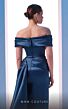 MNM Couture N0617 Side Tail Off The Shoulder Dress