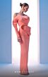 MNM Couture N0618 One Sleeve Back Slit Dress