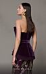 MNM Couture N0620 Lace Skirt Peplum Top Strapless Dress