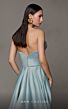 MNM Couture N0626 Long Overskirt Strapless Sweetheart Neckline Dress