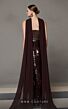 MNM Couture N0629 Leather Top Sequin Skirt Strapless Dress
