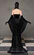 MNM Couture N0634 Detached Sleeves High Slit Strapless Dress