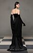 MNM Couture N0634 Detached Sleeves High Slit Strapless Dress
