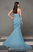 MNM Couture N0637 Draped Skirt Pleated Top Strapless Dress