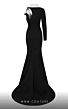 MNM Couture N0638 Collar Neckline One Sleeve Dress