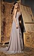 MNM Couture N0643 Sequin Embellished Buckle Belt Overskirt Dress