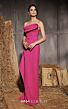 MNM Couture N0647 Asymmetric Peplum Strapless Back Slit Dress