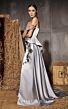 MNM Couture N0648 Overskirt Strapless Peplum Dress