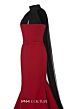 MNM Couture N0649 Halter Neck Streamer Mermaid Dress