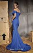 MNM Couture N0651 Off-The-Shoulder Pleated Mermaid Dress