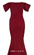 MNM Couture N0651 Off-The-Shoulder Pleated Mermaid Dress