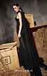 MNM Couture N0655 Sweetheart Neck Rosette Streamer Ruched Dress