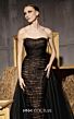 MNM Couture N0656 Removable Sleeve Ruched Lace Dress