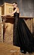 MNM Couture N0656 Removable Sleeve Ruched Lace Dress